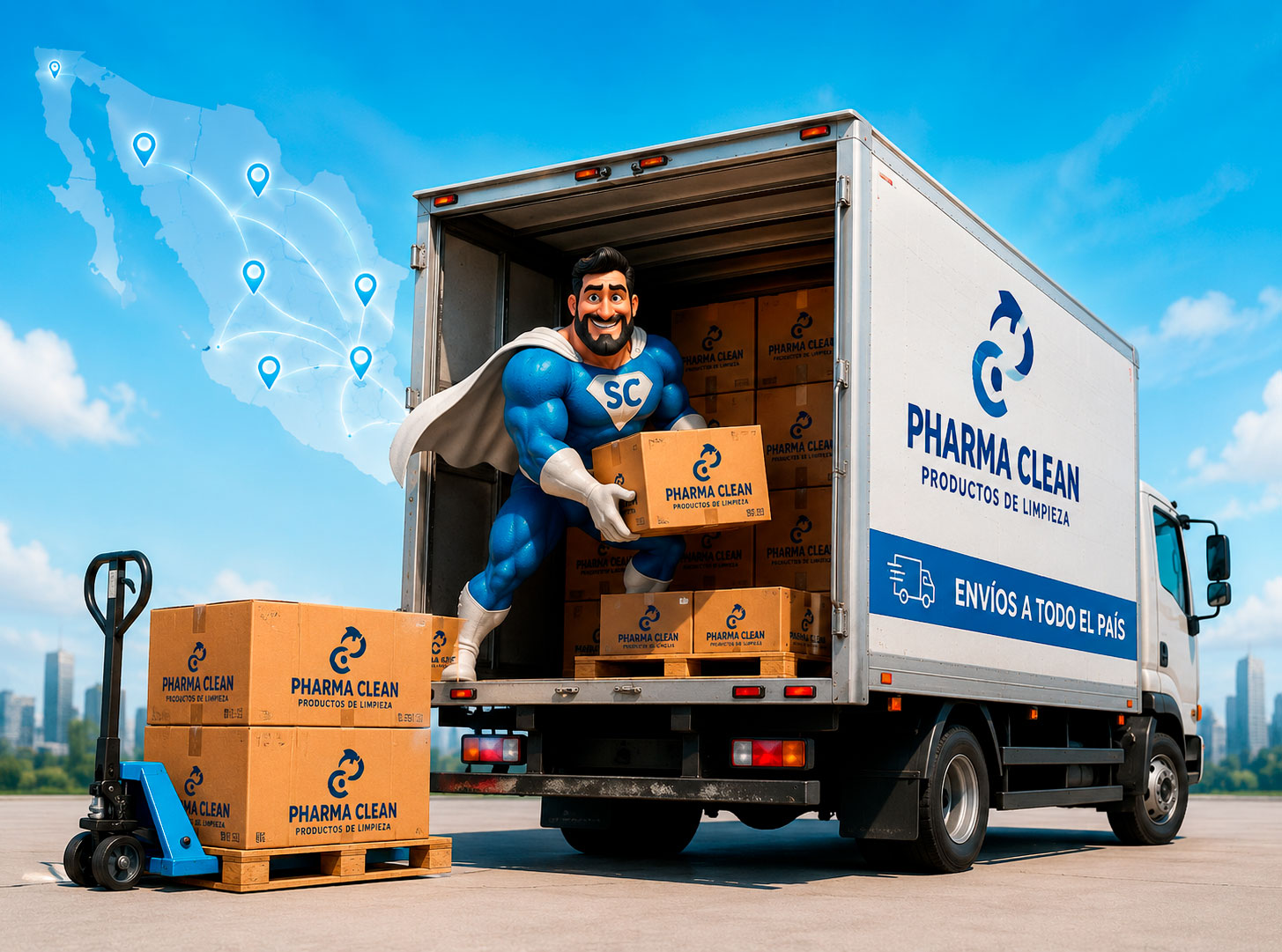 Entregas nacionales Pharma Clean